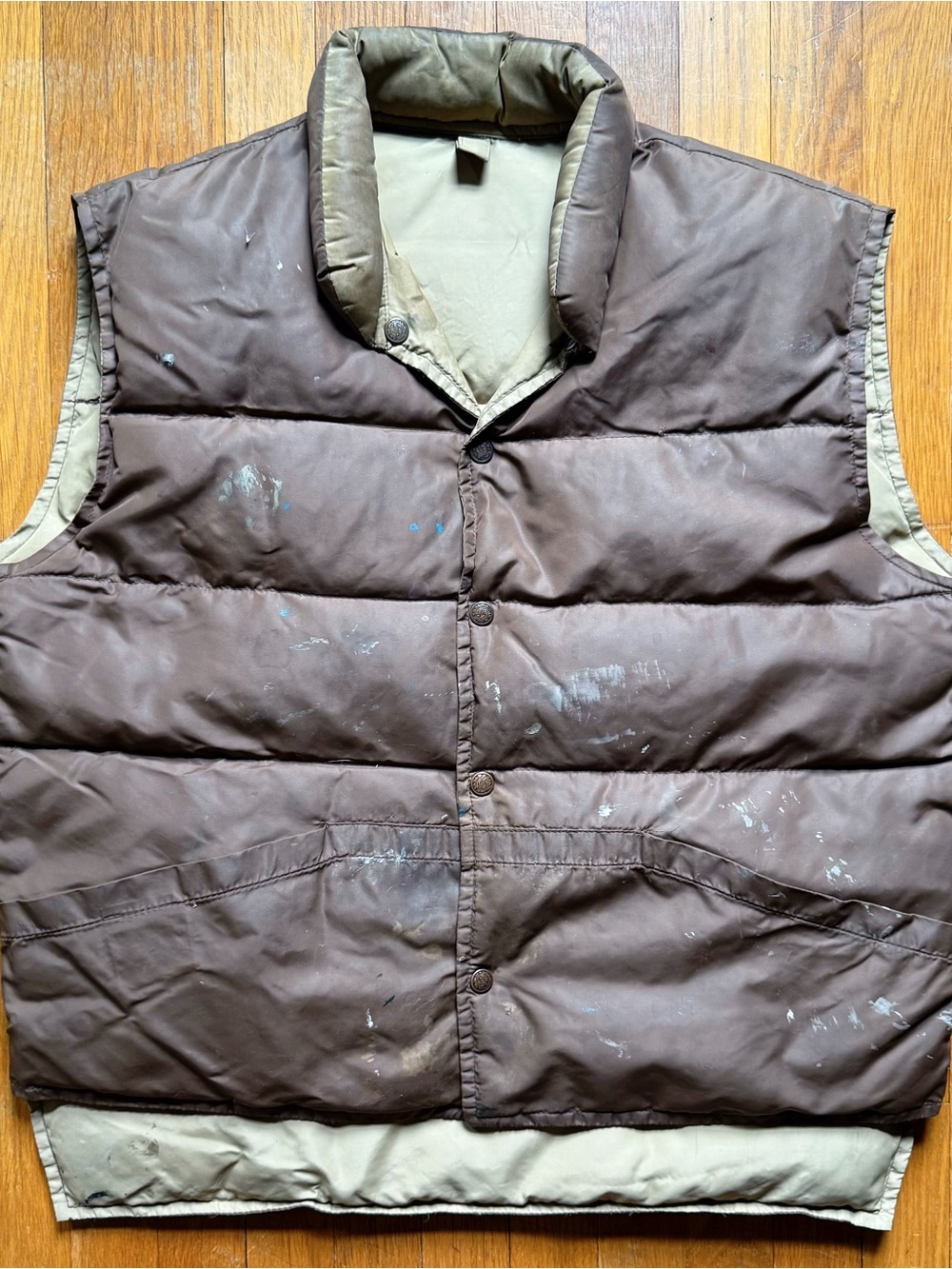 Vintage 1970’s Browning Sportsman’s Apparel Reversible Goose Down Puffer Vest